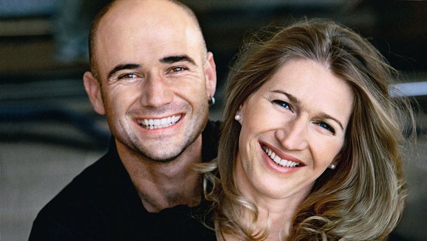 Andre Agassi and Steffi Graff