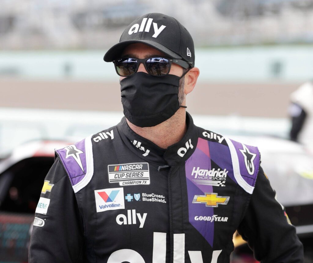 Jimmie Johnson tested positive